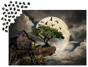 ENJOY - A Log Cabin on a Cliff (1000-Piece Puzzle) - Limolin 