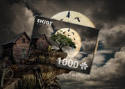ENJOY - A Log Cabin on a Cliff (1000-Piece Puzzle) - Limolin 