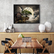 ENJOY - A Log Cabin on a Cliff (1000-Piece Puzzle) - Limolin 