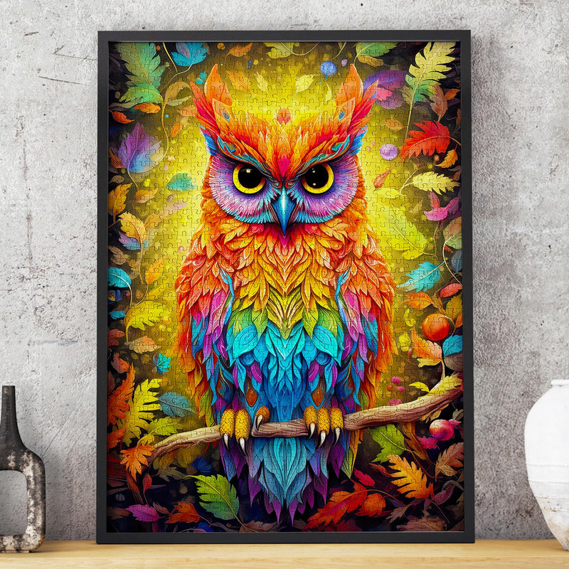 ENJOY - Autumnal Owl (1000-Piece Puzzle) - Limolin 
