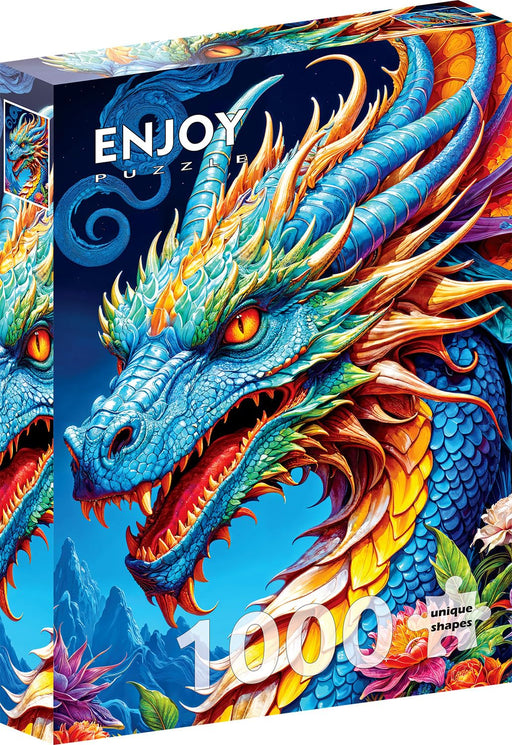 ENJOY - Blue Dragon (1000-Piece Puzzle) - Limolin 