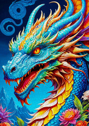 ENJOY - Blue Dragon (1000-Piece Puzzle) - Limolin 