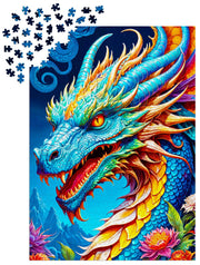 ENJOY - Blue Dragon (1000-Piece Puzzle) - Limolin 