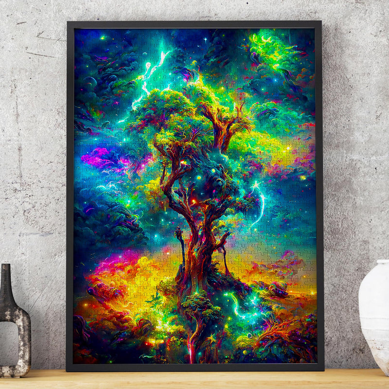 ENJOY - Cosmic Tree of Life (1000-Piece Puzzle) - Limolin 