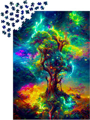 ENJOY - Cosmic Tree of Life (1000-Piece Puzzle) - Limolin 