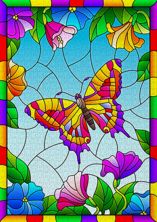 ENJOY - Crystal Butterfly (1000-Piece Puzzle) - Limolin 