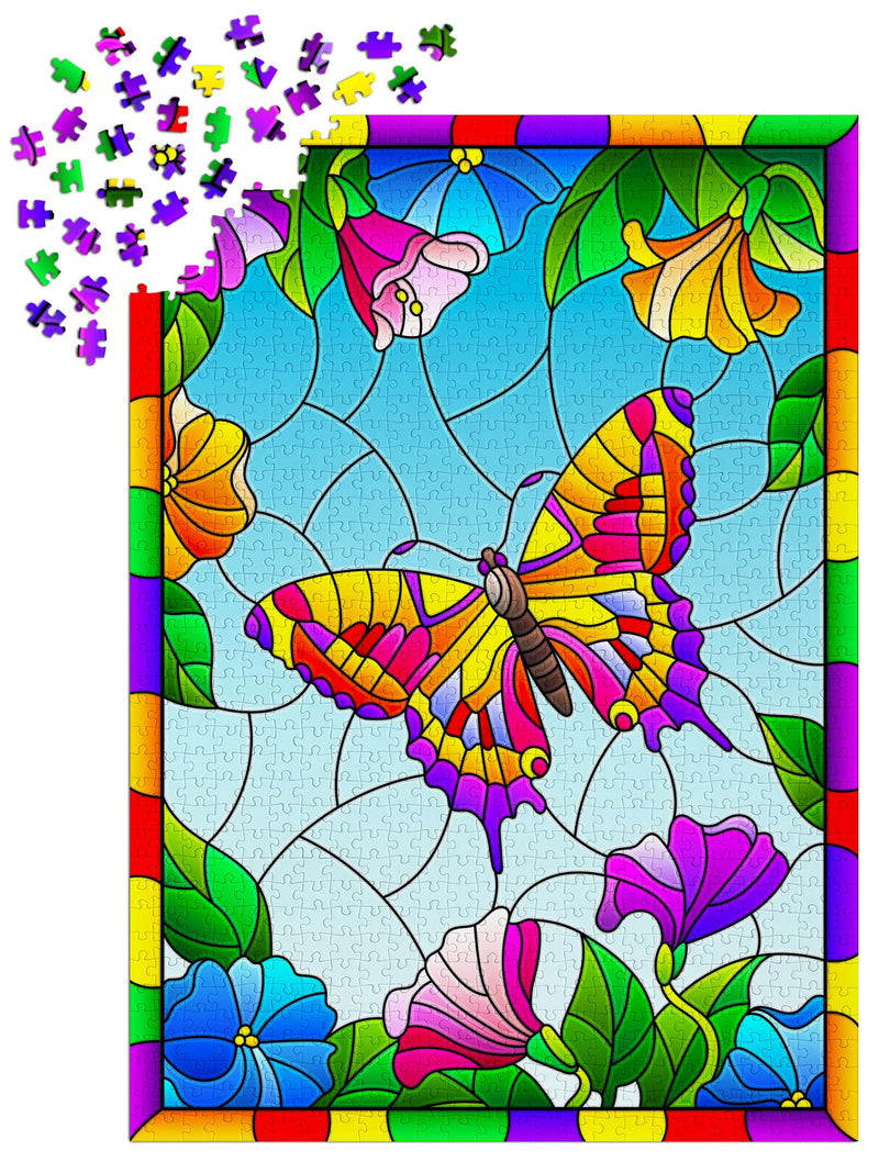 ENJOY - Crystal Butterfly (1000-Piece Puzzle) - Limolin 