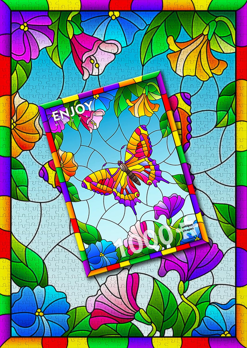 ENJOY - Crystal Butterfly (1000-Piece Puzzle) - Limolin 
