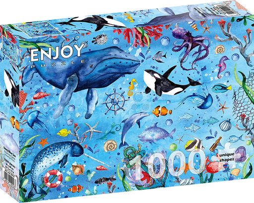 ENJOY - Deep Blue Sea (1000-Piece Puzzle) - Limolin 