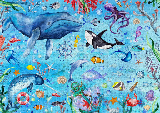ENJOY - Deep Blue Sea (1000-Piece Puzzle) - Limolin 