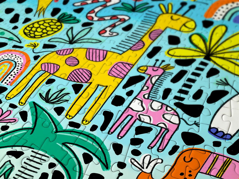 ENJOY - Doodle Safari (1000-Piece Puzzle) - Limolin 