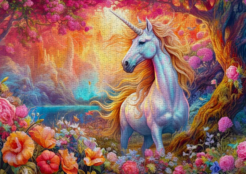 ENJOY - Enchanted Harmony Unicorn (1000-Piece Puzzle) - Limolin 