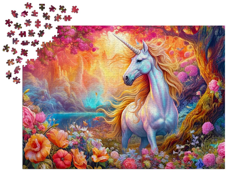 ENJOY - Enchanted Harmony Unicorn (1000-Piece Puzzle) - Limolin 