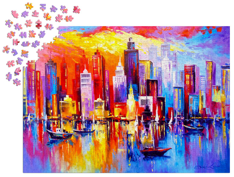 ENJOY - Evening New York (1000-Piece Puzzle) - Limolin 