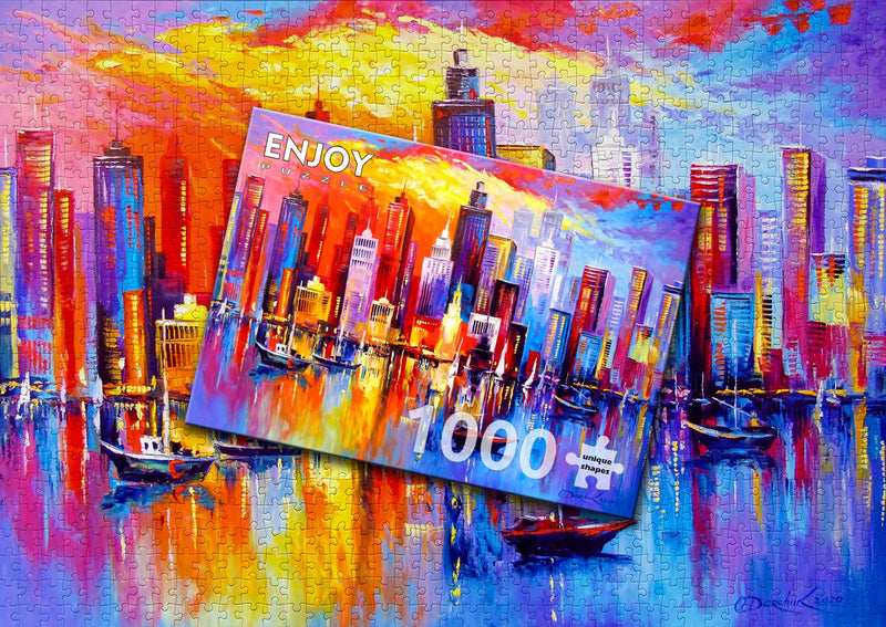 ENJOY - Evening New York (1000-Piece Puzzle) - Limolin 