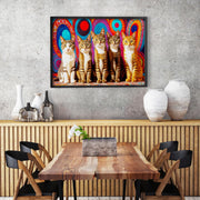 ENJOY - Five Cats (1000-Piece Puzzle) - Limolin 