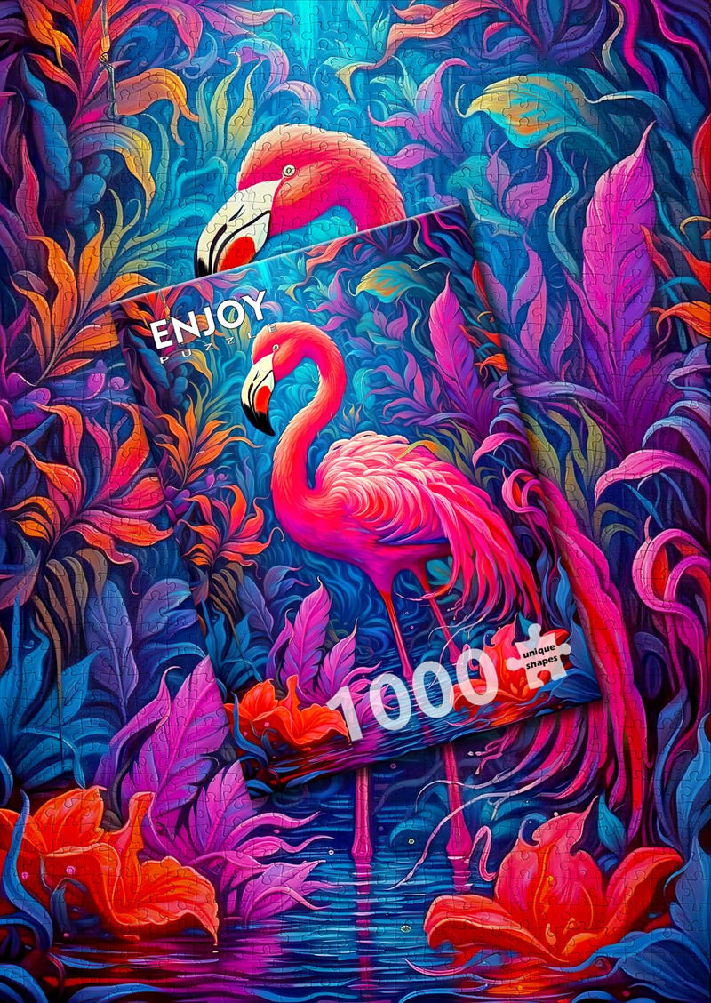 ENJOY - Flamingo Miracle (1000-Piece Puzzle) - Limolin 