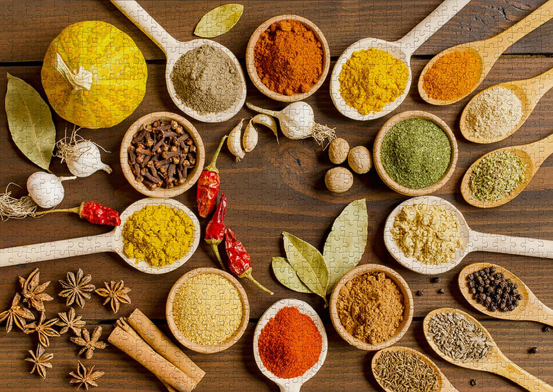 ENJOY - Indian Spices (1000-Piece Puzzle) - Limolin 