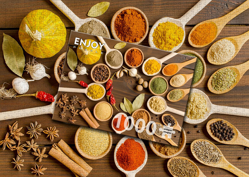 ENJOY - Indian Spices (1000-Piece Puzzle) - Limolin 