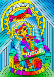 ENJOY - Inseparable Cat and Kitten (1000-Piece Puzzle) - Limolin 