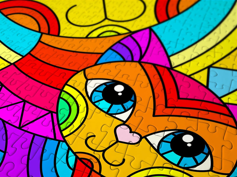 ENJOY - Inseparable Cat and Kitten (1000-Piece Puzzle) - Limolin 