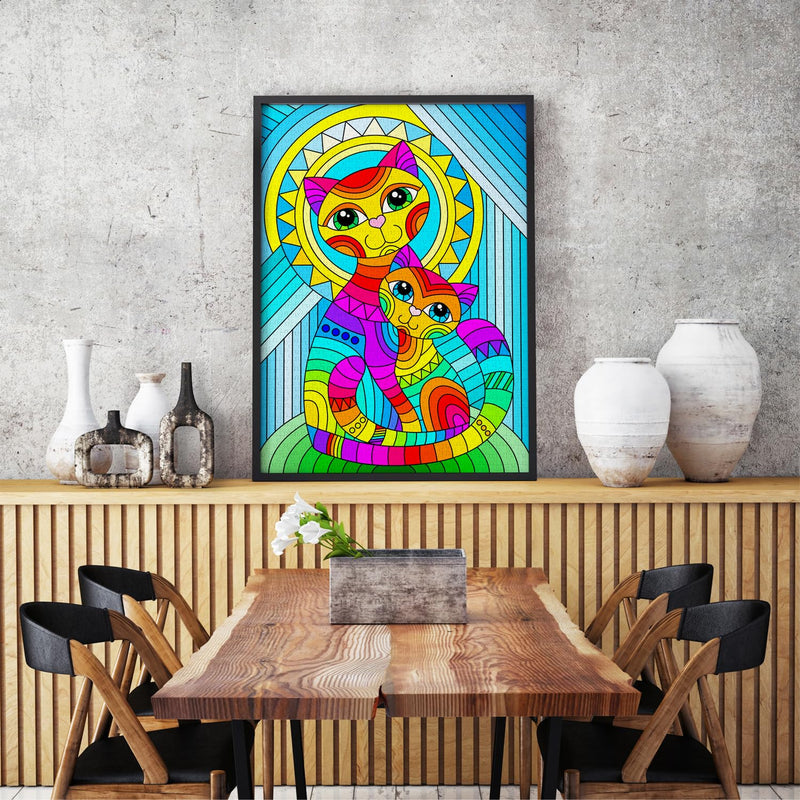 ENJOY - Inseparable Cat and Kitten (1000-Piece Puzzle) - Limolin 