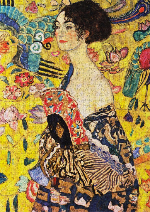 ENJOY - Klimt: Lady with a Fan (1000-Piece Puzzle) - Limolin 