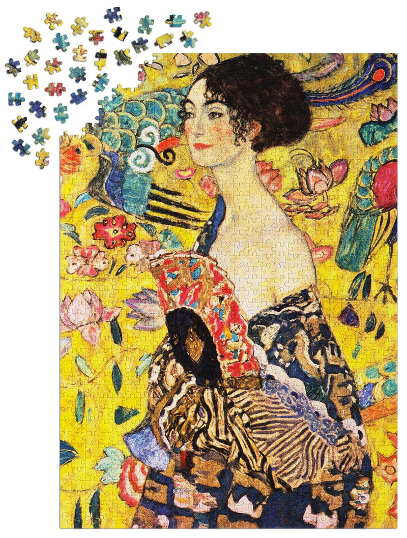ENJOY - Klimt: Lady with a Fan (1000-Piece Puzzle) - Limolin 