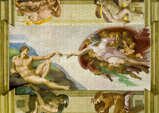 ENJOY - Michelangelo: The Creation of Adam (1000-Piece Puzzle) - Limolin 