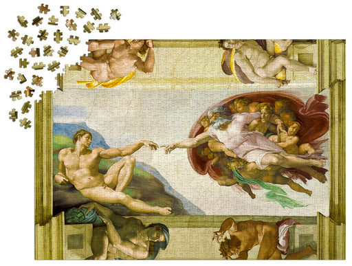ENJOY - Michelangelo: The Creation of Adam (1000-Piece Puzzle) - Limolin 