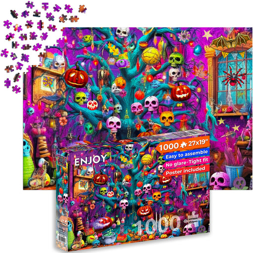 ENJOY - Nightmare Manor (1000-Piece Puzzle) - Limolin 