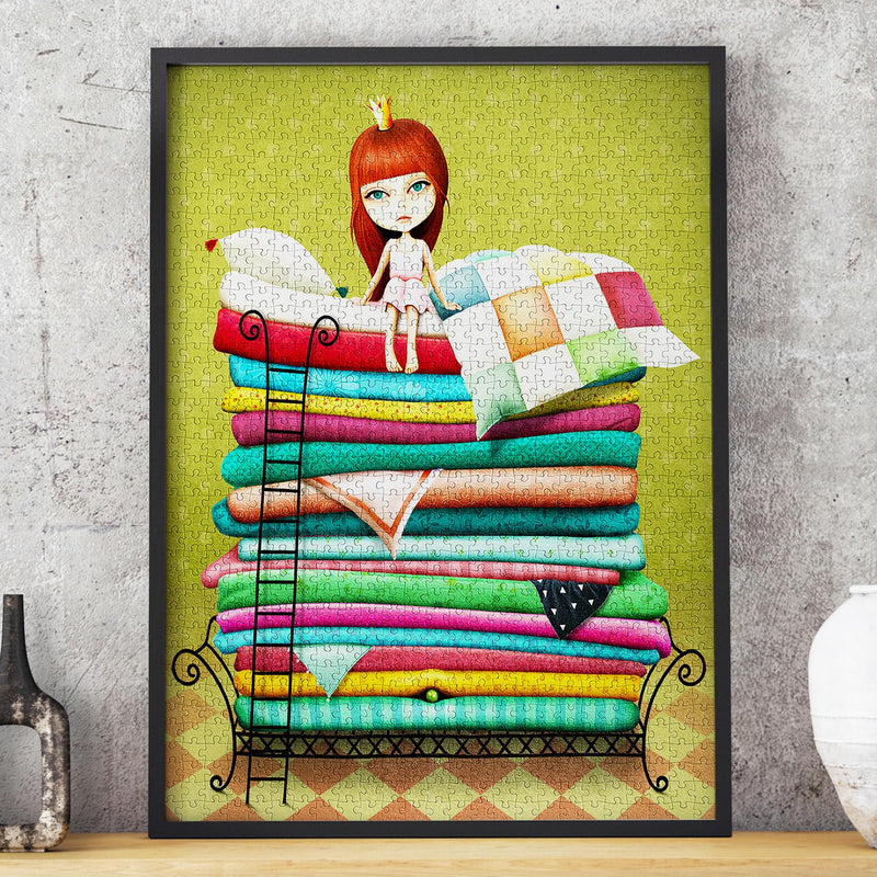 ENJOY - Princess on the Pea (1000-Piece Puzzle) - Limolin 