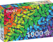 ENJOY - Rainbow Butterflies (1000-Piece Puzzle) - Limolin 