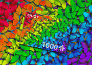 ENJOY - Rainbow Butterflies (1000-Piece Puzzle) - Limolin 