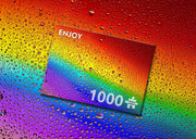 ENJOY - Rainbow Drops (1000-Piece Puzzle) - Limolin 