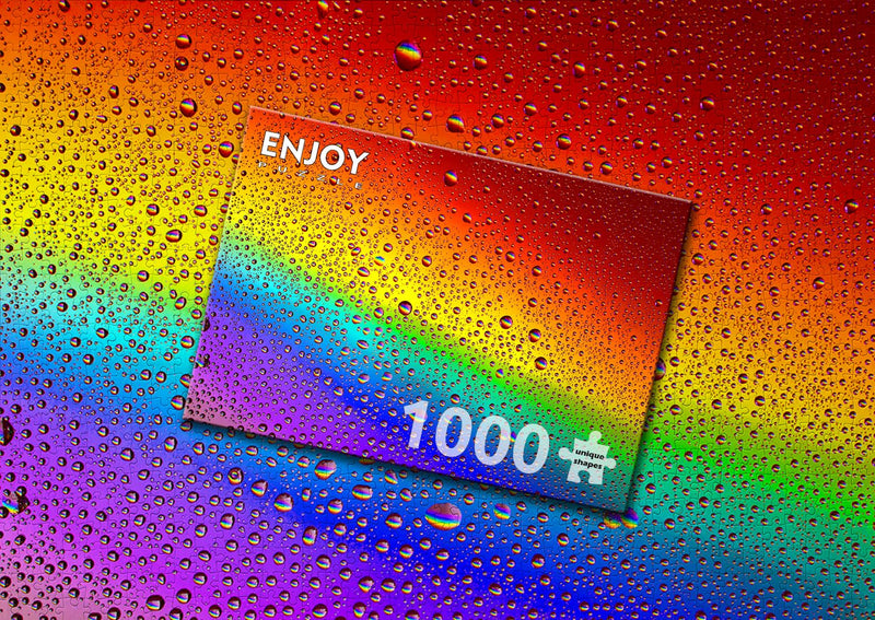 ENJOY - Rainbow Drops (1000-Piece Puzzle) - Limolin 