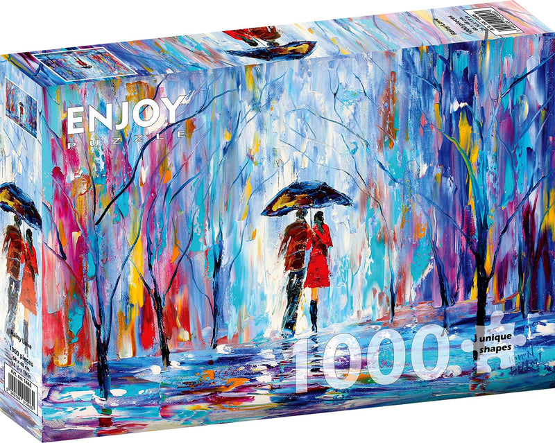 ENJOY - Rainy Love (1000-Piece Puzzle) - Limolin 