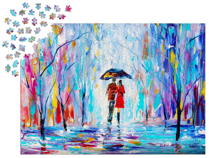 ENJOY - Rainy Love (1000-Piece Puzzle) - Limolin 