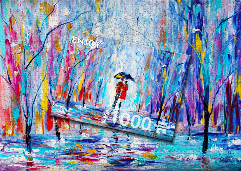 ENJOY - Rainy Love (1000-Piece Puzzle) - Limolin 