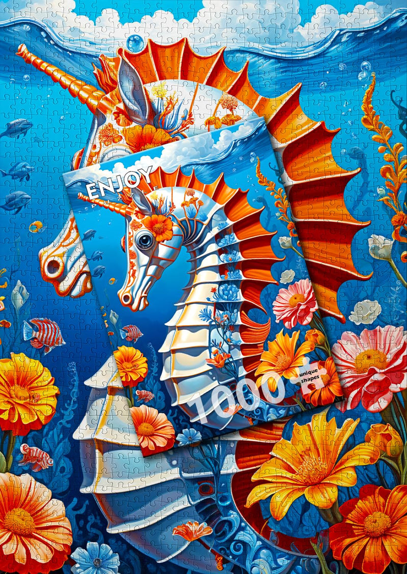 ENJOY - Sea Horse (1000-Piece Puzzle) - Limolin 