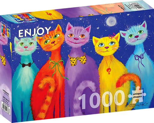 ENJOY - Smiling Cats (1000-Piece Puzzle) - Limolin 