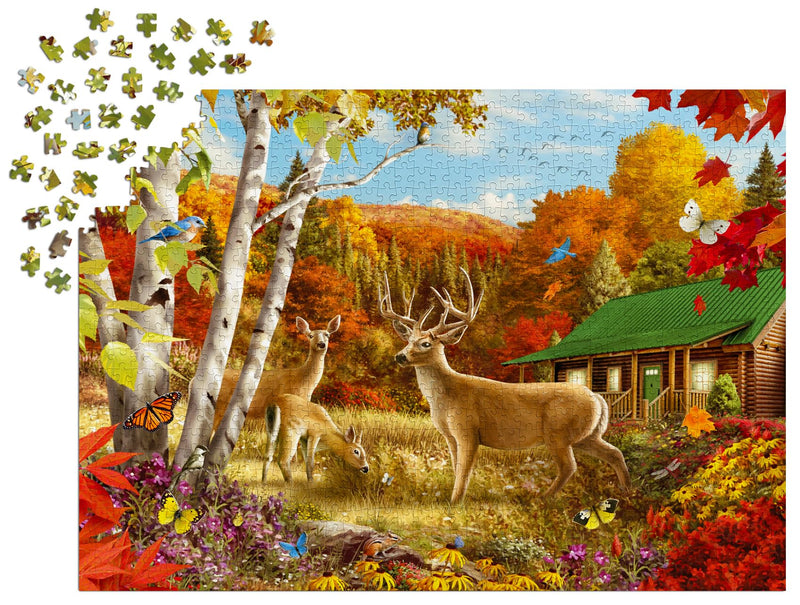 ENJOY - Somewhere in a Field (1000-Piece Puzzle) - Limolin 