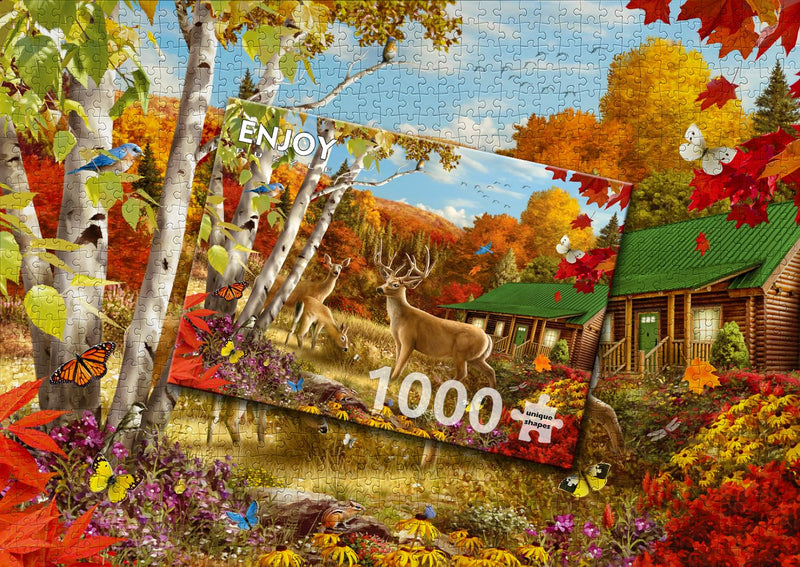 ENJOY - Somewhere in a Field (1000-Piece Puzzle) - Limolin 