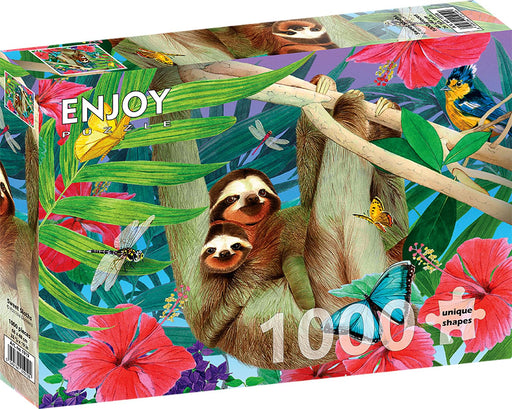 ENJOY - Sweet Sloths (1000-Piece Puzzle) - Limolin 