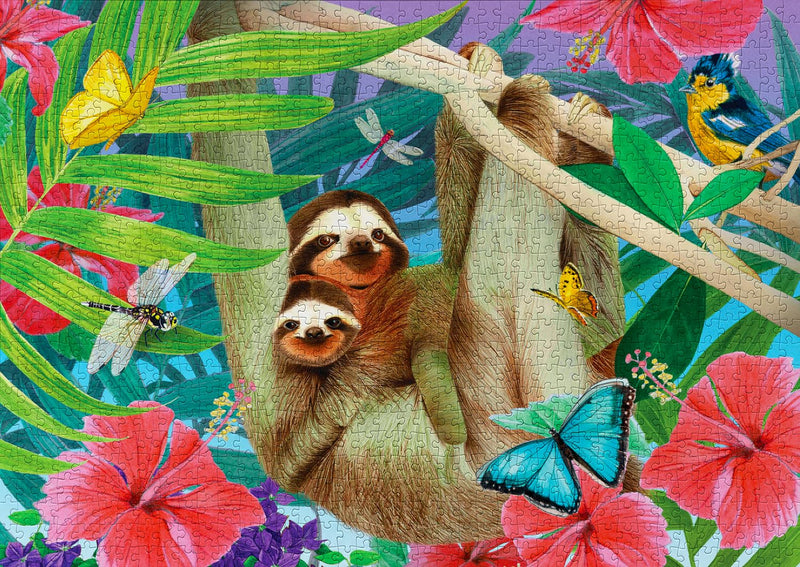 ENJOY - Sweet Sloths (1000-Piece Puzzle) - Limolin 