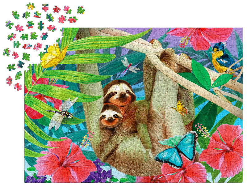 ENJOY - Sweet Sloths (1000-Piece Puzzle) - Limolin 