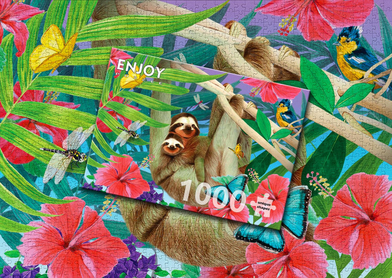 ENJOY - Sweet Sloths (1000-Piece Puzzle) - Limolin 