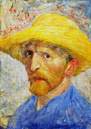 ENJOY - Van Gogh: Self-portrait with a Straw Hat (1000-Piece Puzzle) - Limolin 