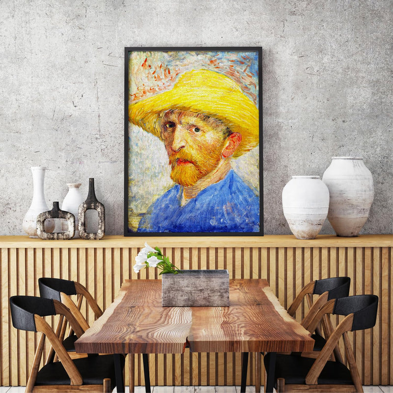 ENJOY - Van Gogh: Self-portrait with a Straw Hat (1000-Piece Puzzle) - Limolin 