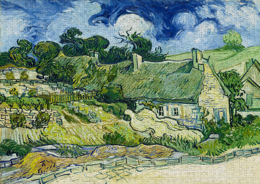 ENJOY - Van Gogh: Thatched Cottages at Cordeville (1000-Piece Puzzle) - Limolin 
